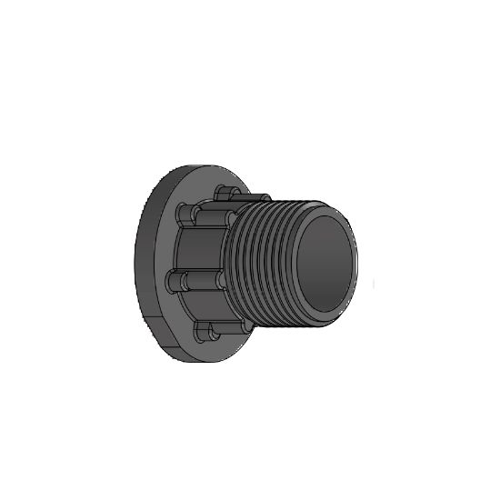 Picture of UH-PVC MALE THREADED FLANGE ADAPTOR