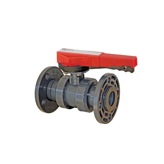 Picture of U-PVC BOTH SIDES FEMALE THREADED BALL VALVES FOR ACID