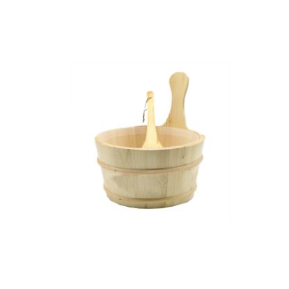 Picture of WOODEN BUCKET AND SCOOP